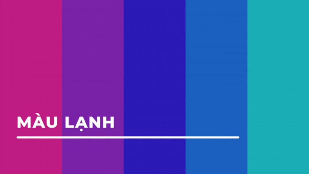 Các tone màu lạnh