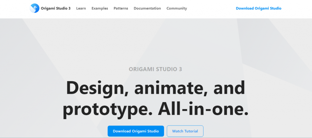 Phần mềm thiết kế UI UX Origami