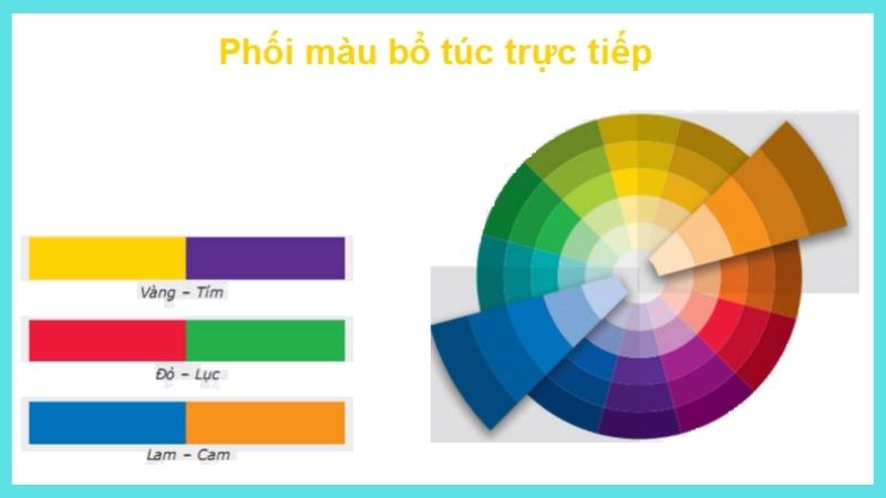 Phối màu bổ túc trực tiếp