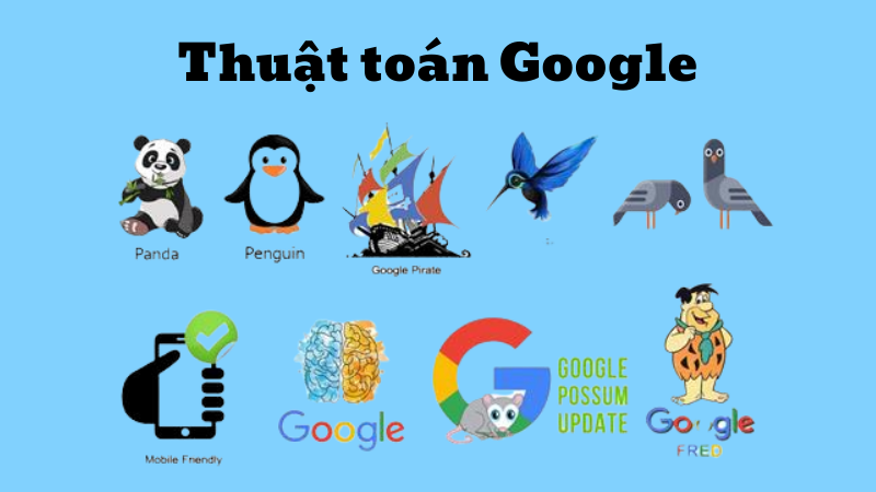 Một số thuật toán trong Google