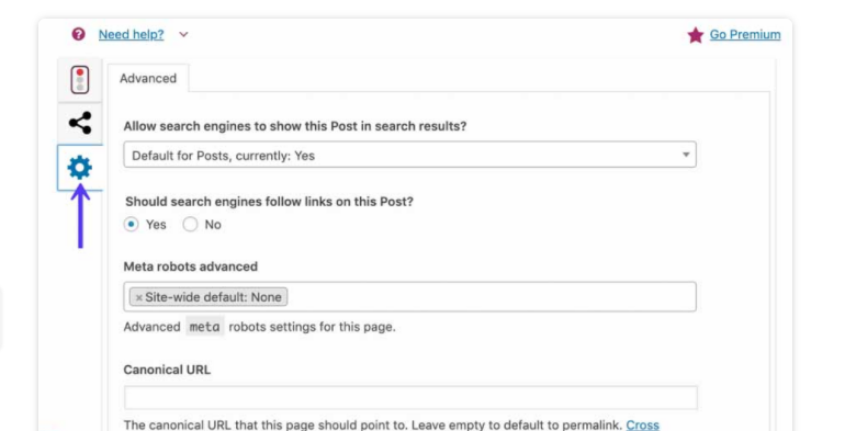 Cài đặt Yoast SEO nâng cao