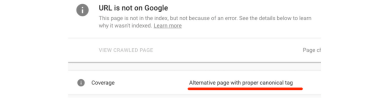 Kiểm tra URL trên Google