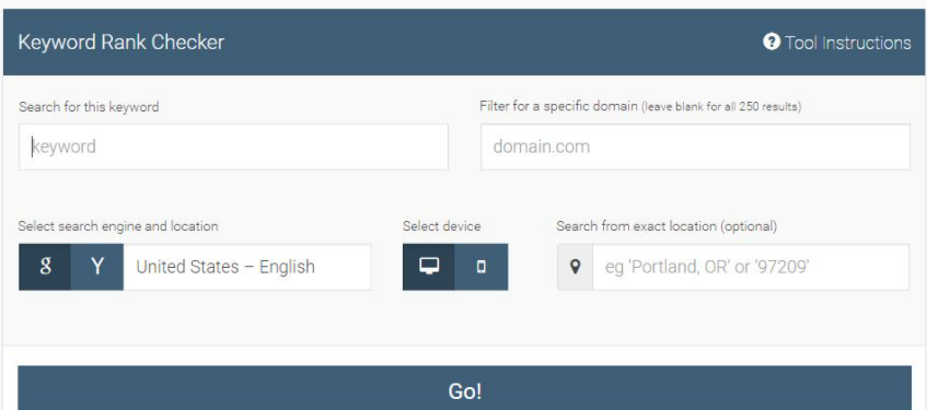 Công cụ SERP Position Tool