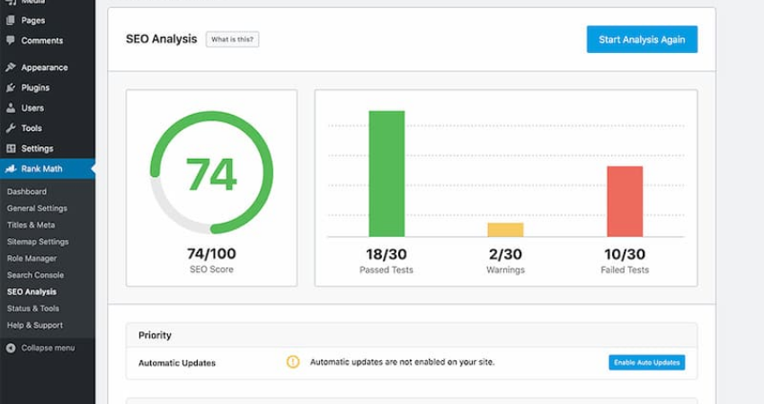Công cụ tối ưu content Rank Math SEO