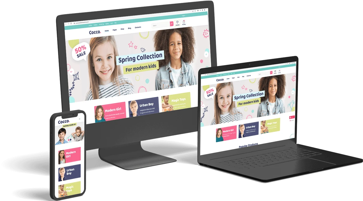 THIẾT KẾ WEBSITE MẸ VÀ BÉ