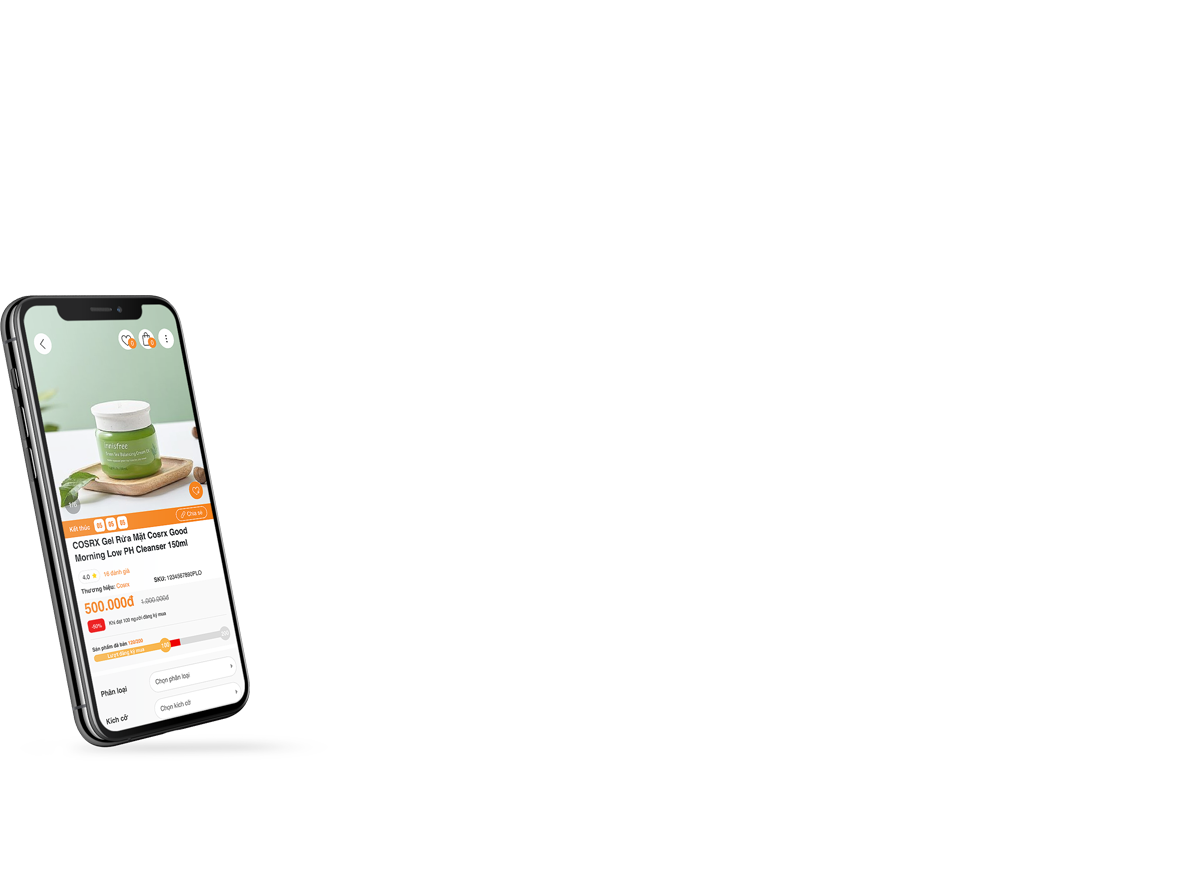 Thiết kế website mỹ phẩm