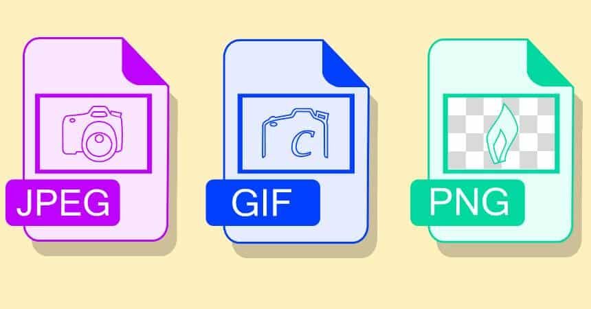 Định dạng hình ảnh JPEG, PNJ, GIF