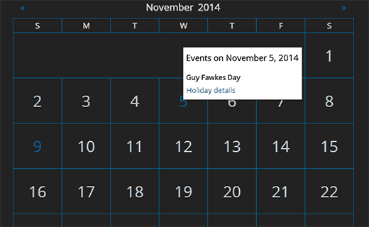 Google Calendar Events