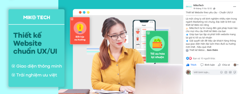 Hình ảnh đăng tải đúng kích thước sẽ đẹp mắt và sắc nét hơn.