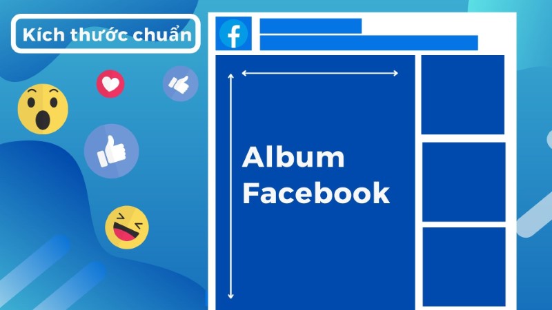 Kích thước Album ảnh Facebook
