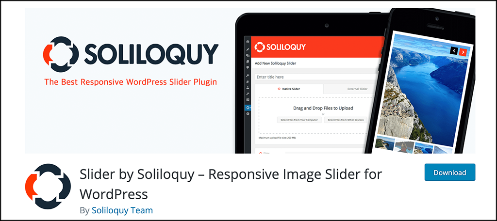 Soliloquy WordPress Slider Widget