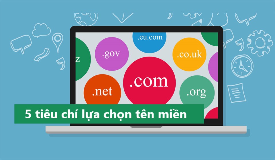 Tiêu chí lựa chọn tên miền