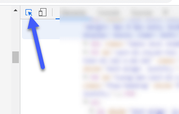Click vào mũi tên trên cửa sổ làm việc mới