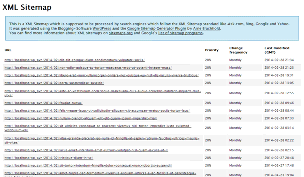 Google XML Sitemaps