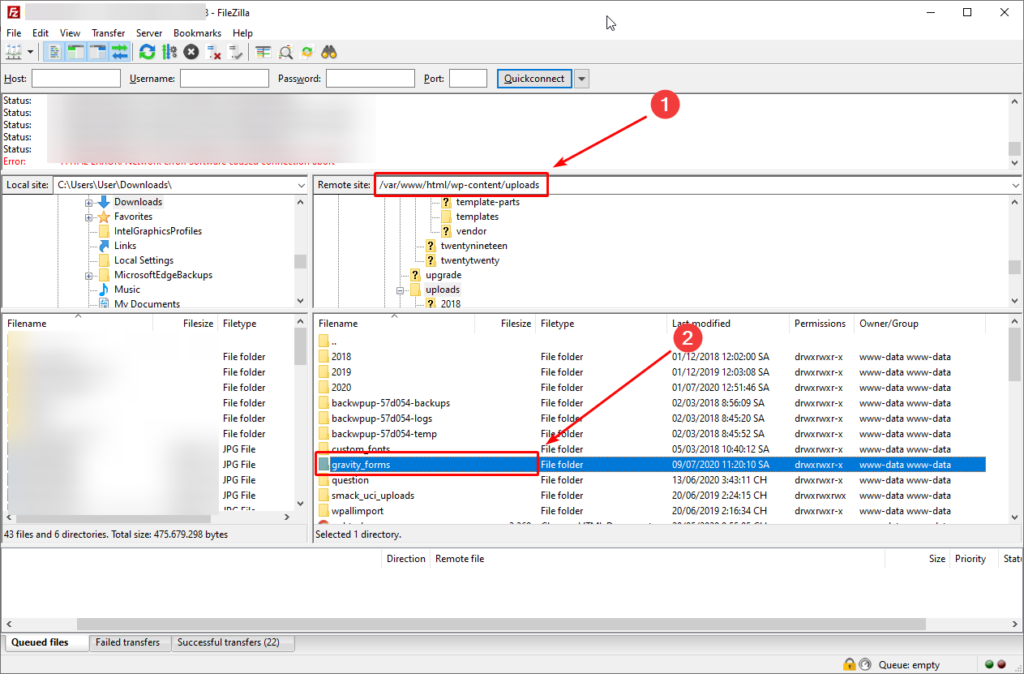 Xóa các tập tin phụ mà Plugin tạo ra