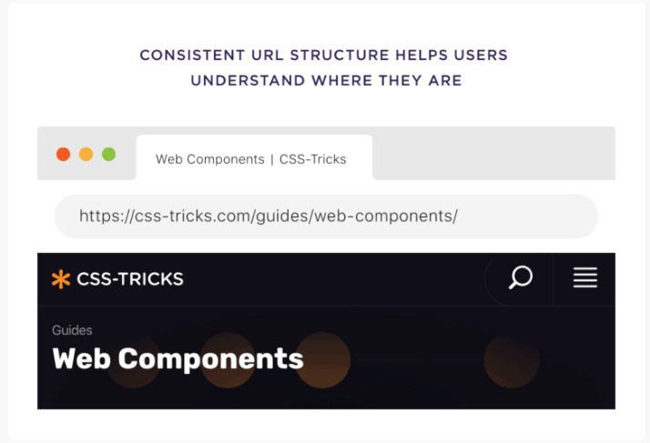 Cấu trúc URL nhất quán