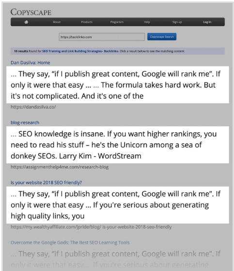 Copycase - Tìm kiếm hàng loạt