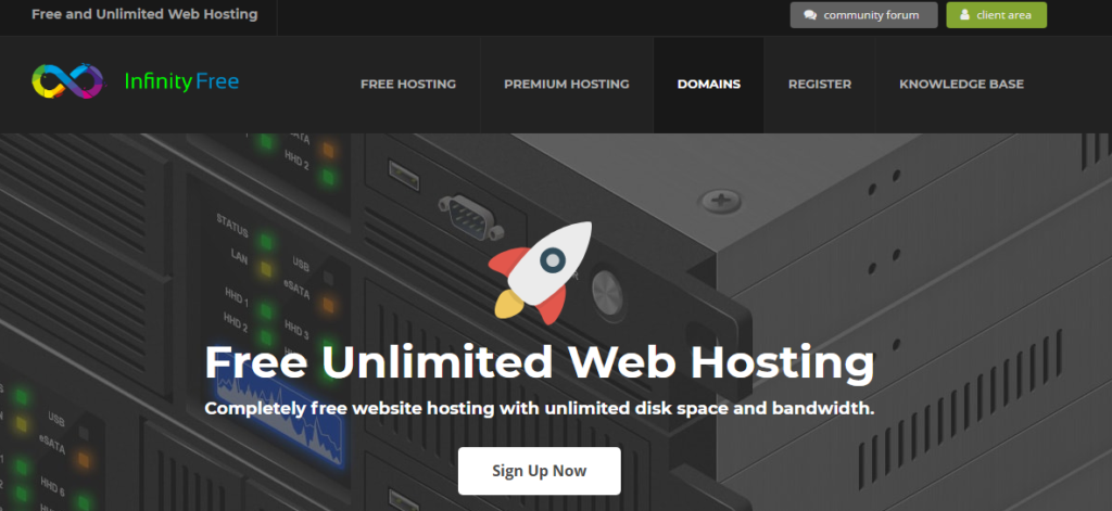 Infinity Free - nhà cung cấp web hosting miễn phí, trọn đời