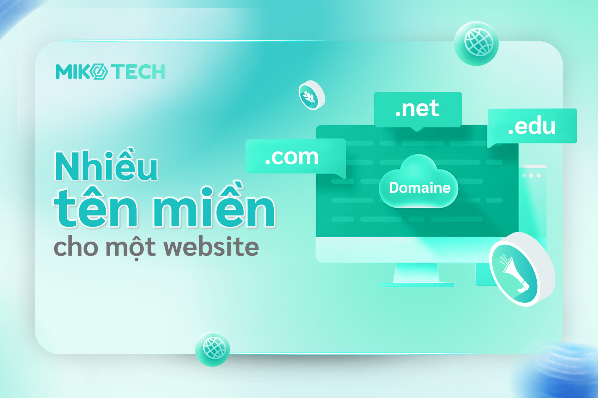 3 lợi ích tuyệt vời khi dùng nhiều tên miền cho một Website
