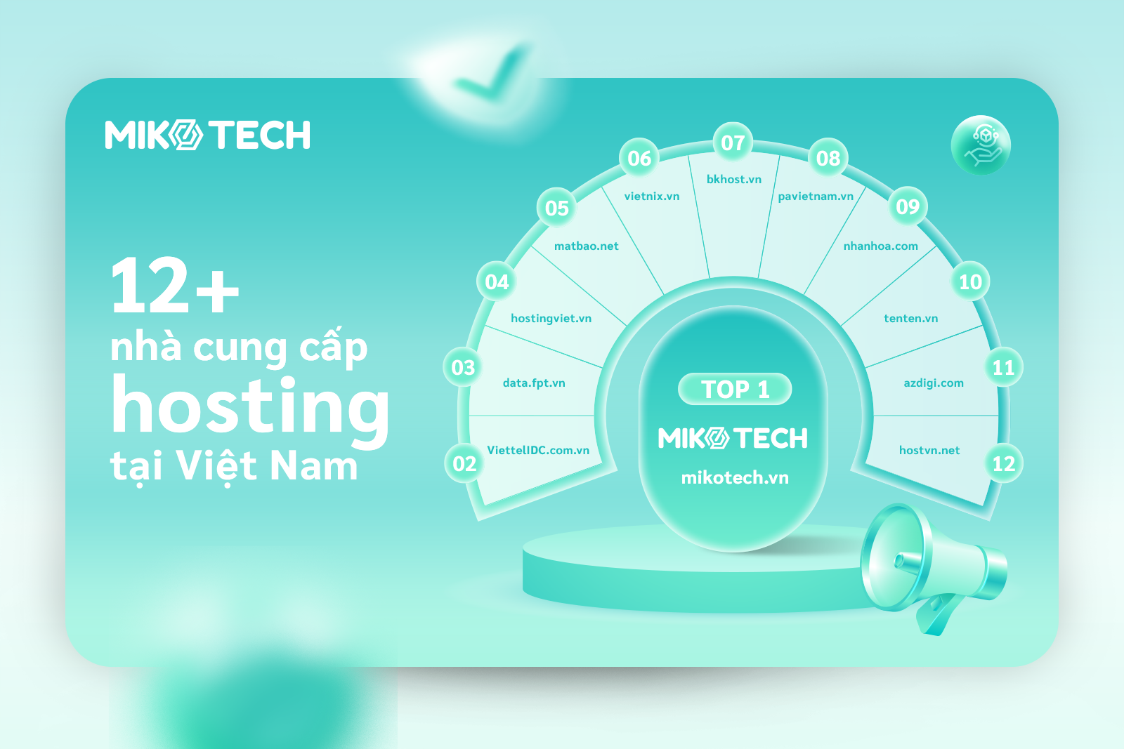12 nhà cung cấp hosting tốt nhất Việt Nam bảo mật hàng đầu 2023