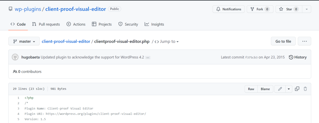 Plugin soạn thảo văn bản trong WordPress: Client Proof Visual Editor