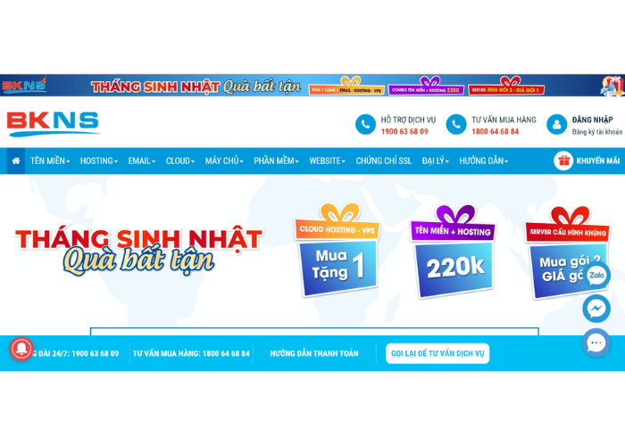 Nhà cung cấp chứng chỉ SSL BKNS