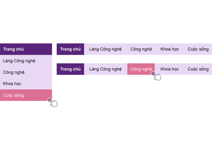 Thanh điều hướng website là gì?
