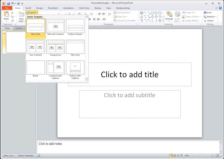 Bảng phân cảnh (storyboarding) với Powerpoint