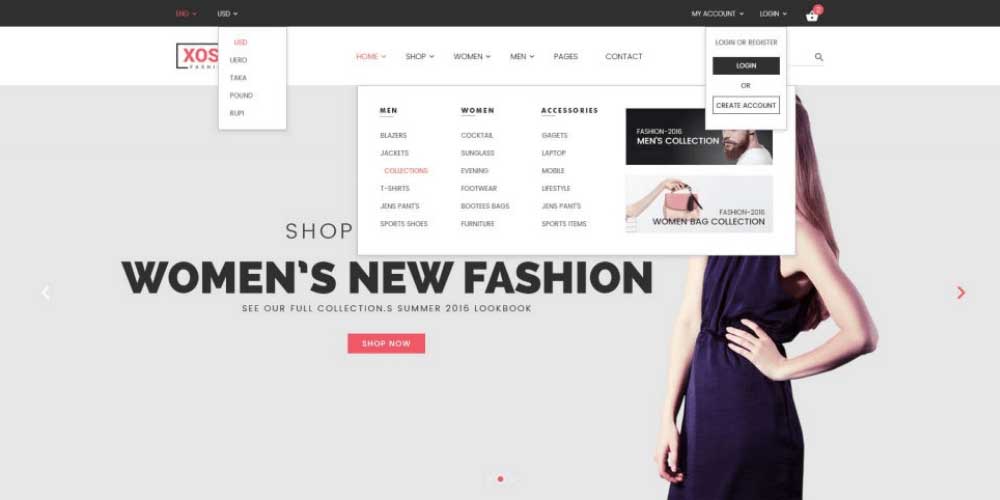 Menu giúp website hấp dẫn, thu hút hơn