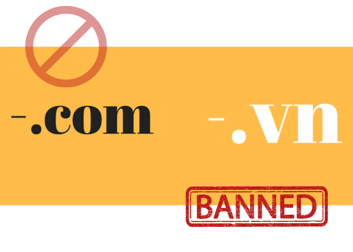 Không nên chứa dấu gạch ngang ( – ) hoặc số