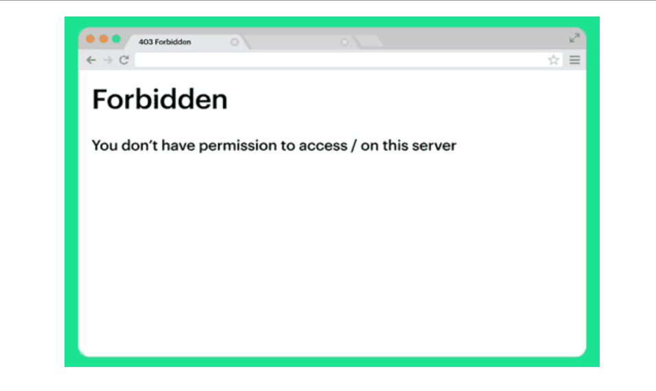 Lỗi WordPress - Lỗi 403 Forbidden