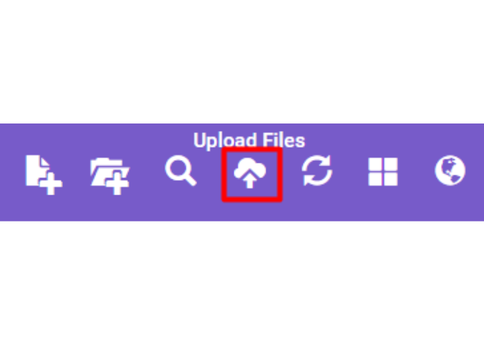 Tải lên file bạn đã tải xuống trước đó