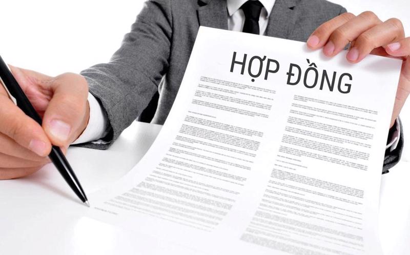 Hợp đồng là một trong những lưu ý khi lựa chọn công ty lập trình web.