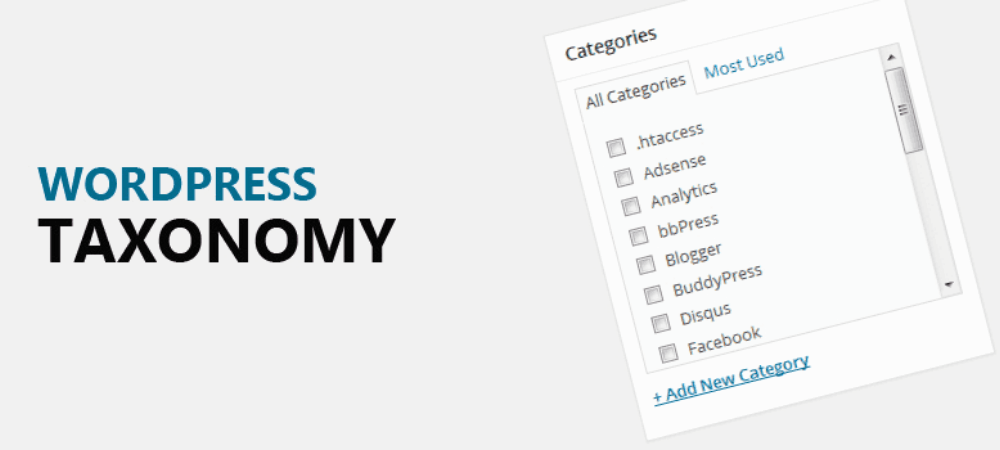 Taxonomy là những công cụ mặc định hoặc tự thiết lập trong WordPress