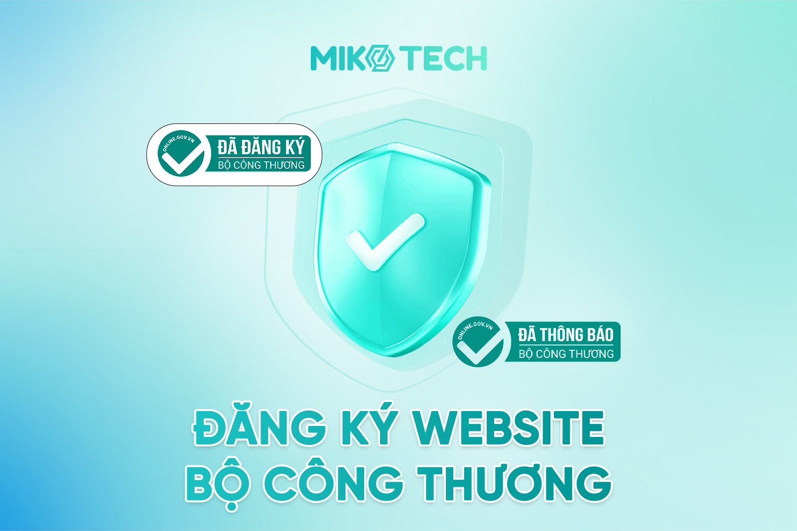 Đăng ký, thông báo website với Bộ Công