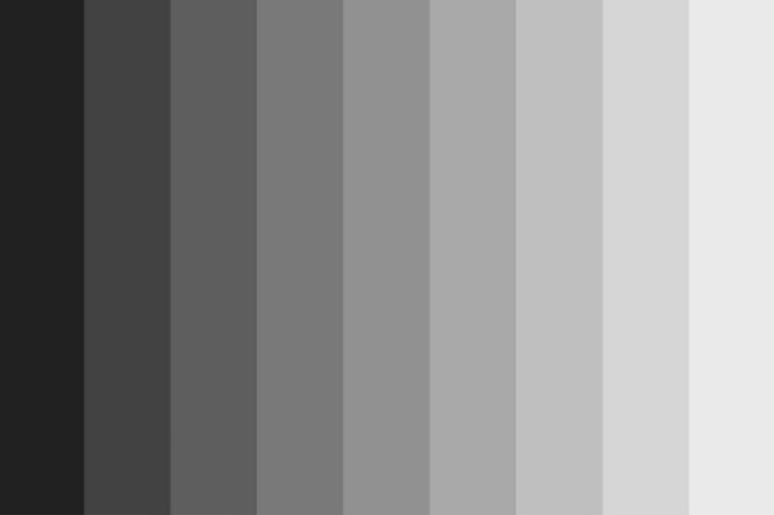 Màu xám thể hiện quyền lực